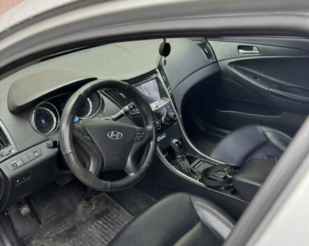 Серый Хендай Соната, объемом двигателя 2 л и пробегом 488 тыс. км за 7200 $, фото 7 на Automoto.ua