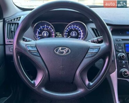 Серый Хендай Соната, объемом двигателя 2 л и пробегом 185 тыс. км за 8100 $, фото 18 на Automoto.ua