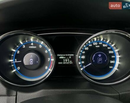 Серый Хендай Соната, объемом двигателя 2 л и пробегом 207 тыс. км за 8500 $, фото 19 на Automoto.ua