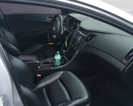 Серый Хендай Соната, объемом двигателя 2 л и пробегом 150 тыс. км за 6300 $, фото 8 на Automoto.ua