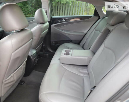 Серый Хендай Соната, объемом двигателя 2.36 л и пробегом 165 тыс. км за 9000 $, фото 22 на Automoto.ua