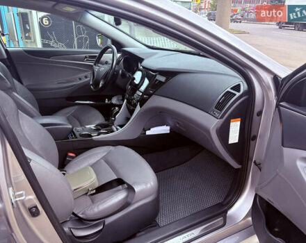 Сірий Хендай Соната, об'ємом двигуна 2.4 л та пробігом 207 тис. км за 10700 $, фото 6 на Automoto.ua