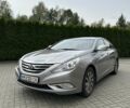 Серый Хендай Соната, объемом двигателя 2 л и пробегом 92 тыс. км за 13500 $, фото 1 на Automoto.ua