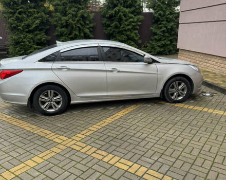 Серый Хендай Соната, объемом двигателя 2 л и пробегом 488 тыс. км за 7200 $, фото 3 на Automoto.ua