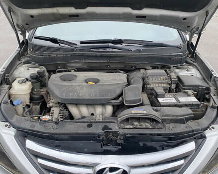 Серый Хендай Соната, объемом двигателя 2 л и пробегом 373 тыс. км за 7300 $, фото 12 на Automoto.ua