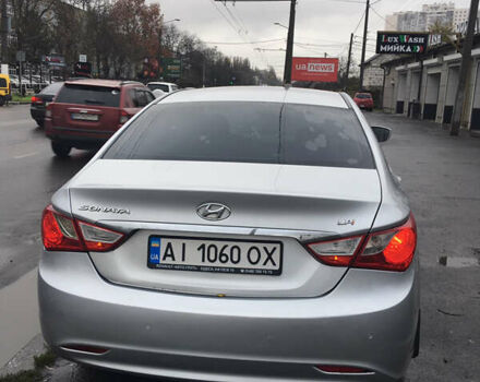 Серый Хендай Соната, объемом двигателя 2 л и пробегом 150 тыс. км за 6300 $, фото 2 на Automoto.ua