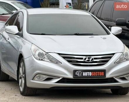 Серый Хендай Соната, объемом двигателя 2 л и пробегом 207 тыс. км за 8500 $, фото 4 на Automoto.ua