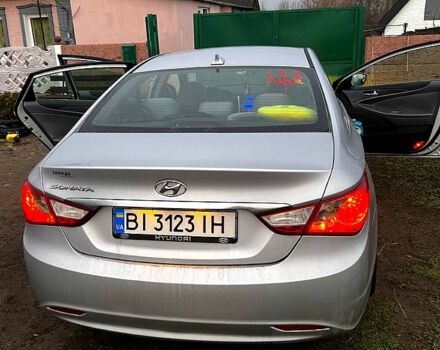 Сірий Хендай Соната, об'ємом двигуна 2.4 л та пробігом 170 тис. км за 8200 $, фото 1 на Automoto.ua