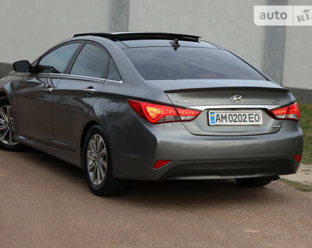 Серый Хендай Соната, объемом двигателя 2.36 л и пробегом 165 тыс. км за 9000 $, фото 8 на Automoto.ua