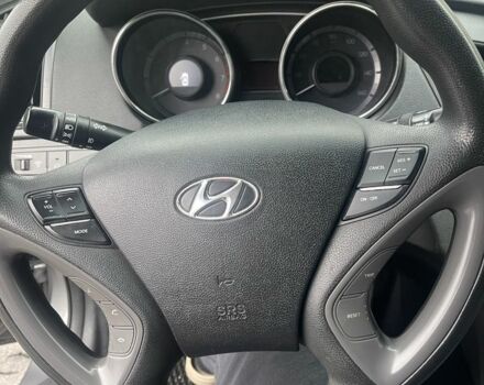 Серый Хендай Соната, объемом двигателя 2.4 л и пробегом 270 тыс. км за 7800 $, фото 11 на Automoto.ua