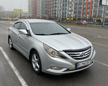 Серый Хендай Соната, объемом двигателя 2 л и пробегом 373 тыс. км за 7300 $, фото 2 на Automoto.ua
