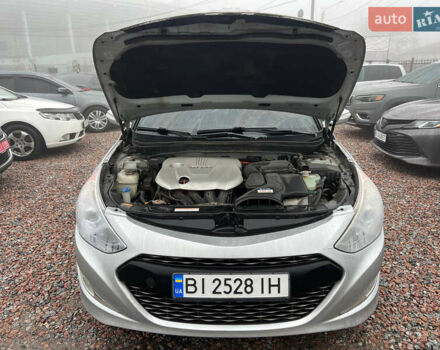 Серый Хендай Соната, объемом двигателя 2.36 л и пробегом 140 тыс. км за 10600 $, фото 11 на Automoto.ua