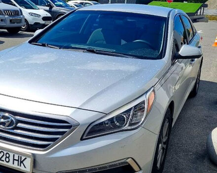 Серый Хендай Соната, объемом двигателя 2.4 л и пробегом 82 тыс. км за 9999 $, фото 1 на Automoto.ua
