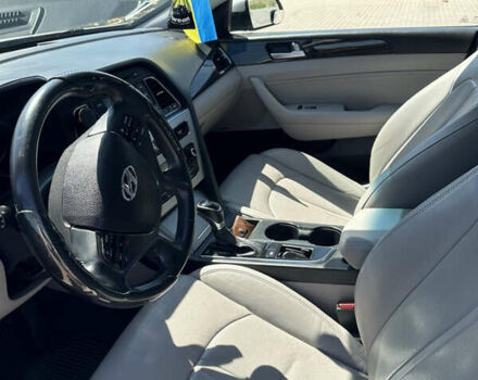 Серый Хендай Соната, объемом двигателя 2.36 л и пробегом 134 тыс. км за 11500 $, фото 14 на Automoto.ua