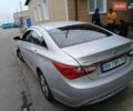 Серый Хендай Соната, объемом двигателя 2 л и пробегом 296 тыс. км за 10900 $, фото 1 на Automoto.ua