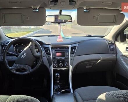 Серый Хендай Соната, объемом двигателя 2.4 л и пробегом 268 тыс. км за 7500 $, фото 9 на Automoto.ua