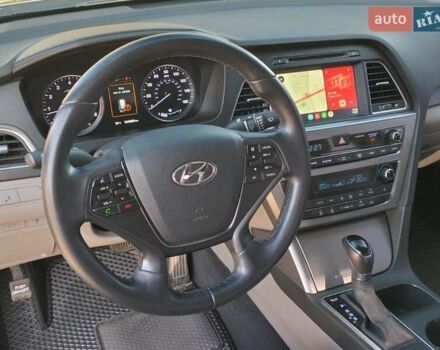 Серый Хендай Соната, объемом двигателя 2.36 л и пробегом 105 тыс. км за 11300 $, фото 2 на Automoto.ua