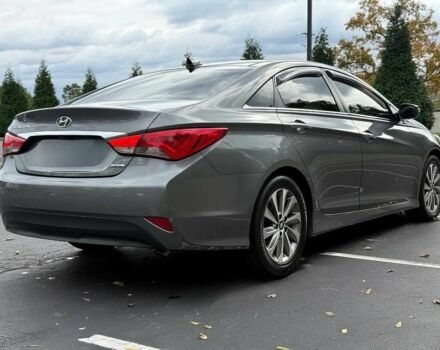 Серый Хендай Соната, объемом двигателя 2.4 л и пробегом 85 тыс. км за 5600 $, фото 6 на Automoto.ua