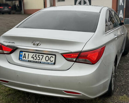 Серый Хендай Соната, объемом двигателя 2.36 л и пробегом 160 тыс. км за 11500 $, фото 11 на Automoto.ua