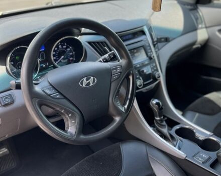 Серый Хендай Соната, объемом двигателя 2.4 л и пробегом 133 тыс. км за 11000 $, фото 5 на Automoto.ua