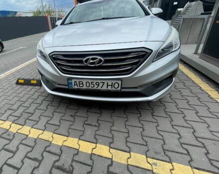 Серый Хендай Соната, объемом двигателя 2.4 л и пробегом 136 тыс. км за 10800 $, фото 1 на Automoto.ua