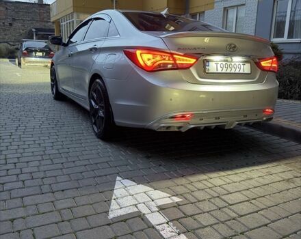 Серый Хендай Соната, объемом двигателя 2 л и пробегом 320 тыс. км за 7200 $, фото 7 на Automoto.ua