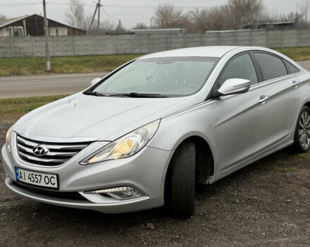 Серый Хендай Соната, объемом двигателя 2.36 л и пробегом 160 тыс. км за 11500 $, фото 7 на Automoto.ua