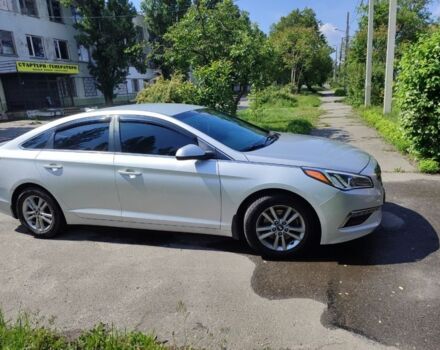 Серый Хендай Соната, объемом двигателя 2.4 л и пробегом 150 тыс. км за 10000 $, фото 1 на Automoto.ua