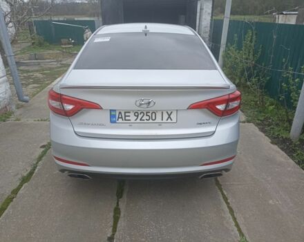 Серый Хендай Соната, объемом двигателя 2.4 л и пробегом 70 тыс. км за 11000 $, фото 15 на Automoto.ua