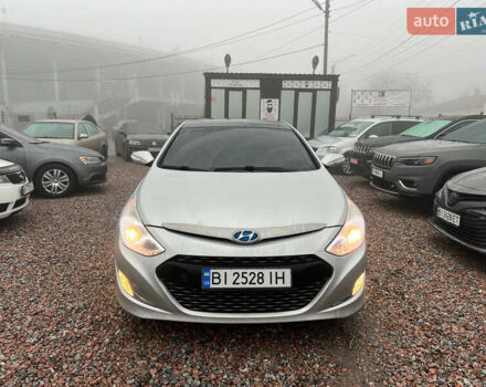 Серый Хендай Соната, объемом двигателя 2.36 л и пробегом 140 тыс. км за 10600 $, фото 1 на Automoto.ua