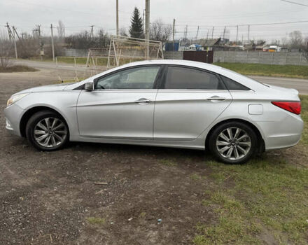 Серый Хендай Соната, объемом двигателя 2.36 л и пробегом 160 тыс. км за 11500 $, фото 8 на Automoto.ua