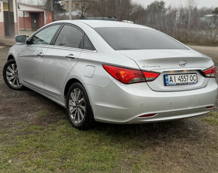 Серый Хендай Соната, объемом двигателя 2.36 л и пробегом 160 тыс. км за 11500 $, фото 10 на Automoto.ua