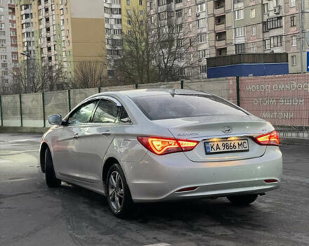 Серый Хендай Соната, объемом двигателя 2 л и пробегом 211 тыс. км за 7499 $, фото 8 на Automoto.ua