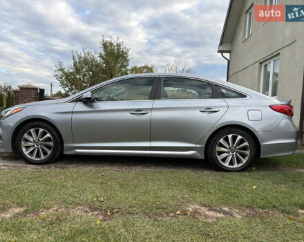 Серый Хендай Соната, объемом двигателя 2.36 л и пробегом 100 тыс. км за 9000 $, фото 8 на Automoto.ua