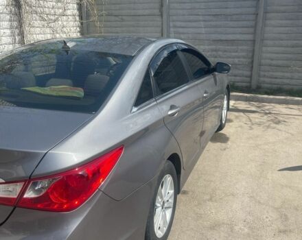 Серый Хендай Соната, объемом двигателя 2.4 л и пробегом 125 тыс. км за 8200 $, фото 6 на Automoto.ua