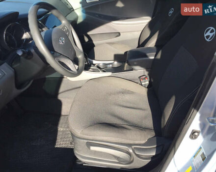 Серый Хендай Соната, объемом двигателя 2.36 л и пробегом 160 тыс. км за 8900 $, фото 6 на Automoto.ua