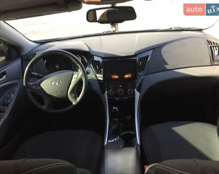 Серый Хендай Соната, объемом двигателя 2.36 л и пробегом 160 тыс. км за 8900 $, фото 13 на Automoto.ua