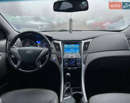 Серый Хендай Соната, объемом двигателя 2.36 л и пробегом 140 тыс. км за 10600 $, фото 17 на Automoto.ua