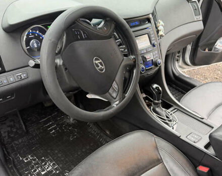 Серый Хендай Соната, объемом двигателя 2.36 л и пробегом 160 тыс. км за 11500 $, фото 24 на Automoto.ua