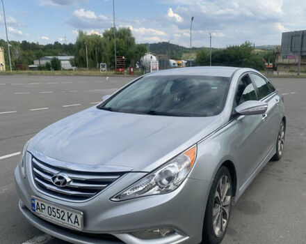 Сірий Хендай Соната, об'ємом двигуна 2 л та пробігом 120 тис. км за 9000 $, фото 1 на Automoto.ua