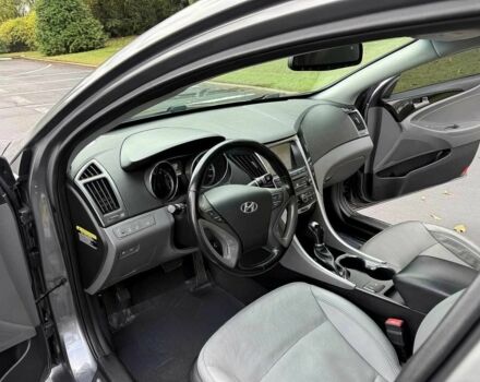 Серый Хендай Соната, объемом двигателя 2.4 л и пробегом 85 тыс. км за 5600 $, фото 10 на Automoto.ua