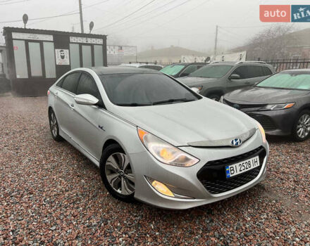 Серый Хендай Соната, объемом двигателя 2.36 л и пробегом 140 тыс. км за 10600 $, фото 2 на Automoto.ua