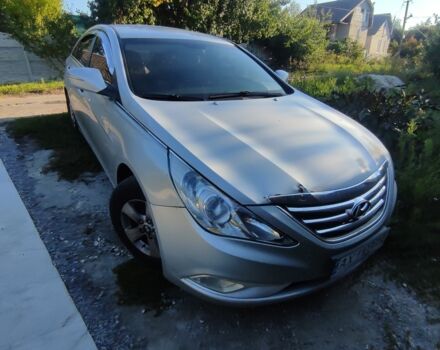 Сірий Хендай Соната, об'ємом двигуна 2 л та пробігом 273 тис. км за 6800 $, фото 1 на Automoto.ua