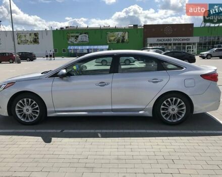 Серый Хендай Соната, объемом двигателя 2.36 л и пробегом 134 тыс. км за 11500 $, фото 5 на Automoto.ua