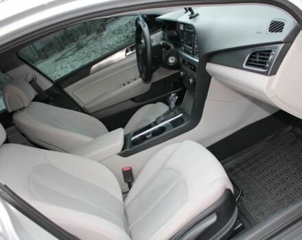 Серый Хендай Соната, объемом двигателя 2.4 л и пробегом 170 тыс. км за 9500 $, фото 7 на Automoto.ua