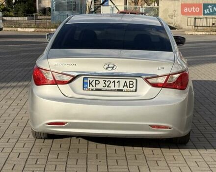 Серый Хендай Соната, объемом двигателя 2 л и пробегом 222 тыс. км за 6999 $, фото 1 на Automoto.ua