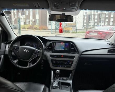 Серый Хендай Соната, объемом двигателя 2 л и пробегом 220 тыс. км за 6700 $, фото 15 на Automoto.ua