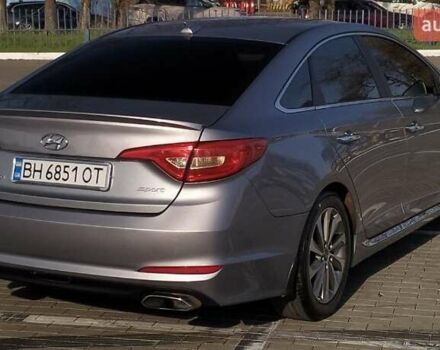 Серый Хендай Соната, объемом двигателя 2.36 л и пробегом 105 тыс. км за 11300 $, фото 21 на Automoto.ua