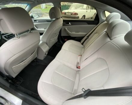 Серый Хендай Соната, объемом двигателя 2.4 л и пробегом 150 тыс. км за 7800 $, фото 10 на Automoto.ua