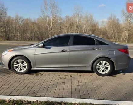 Серый Хендай Соната, объемом двигателя 2.4 л и пробегом 268 тыс. км за 7500 $, фото 4 на Automoto.ua